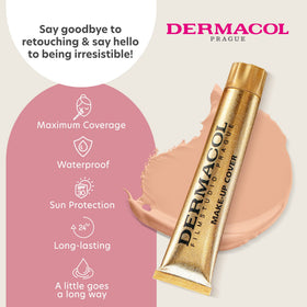 Dermacol Full Coverage Foundation No.207 with applicator
