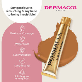 Dermacol Full Coverage Foundation texture close-up