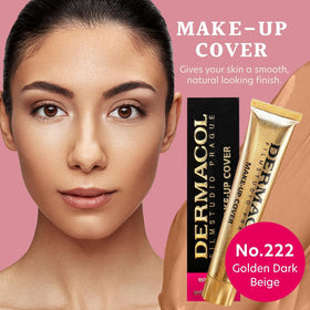 Dermacol Full Coverage Tattoo Cover Foundation No.222 swatch on skin