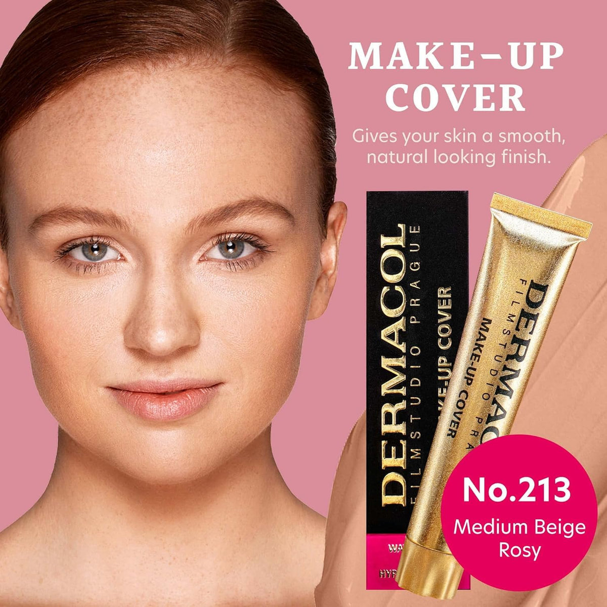 Dermacol Full Coverage Tattoo Cover Matte Foundation SPF 30 applicator tip