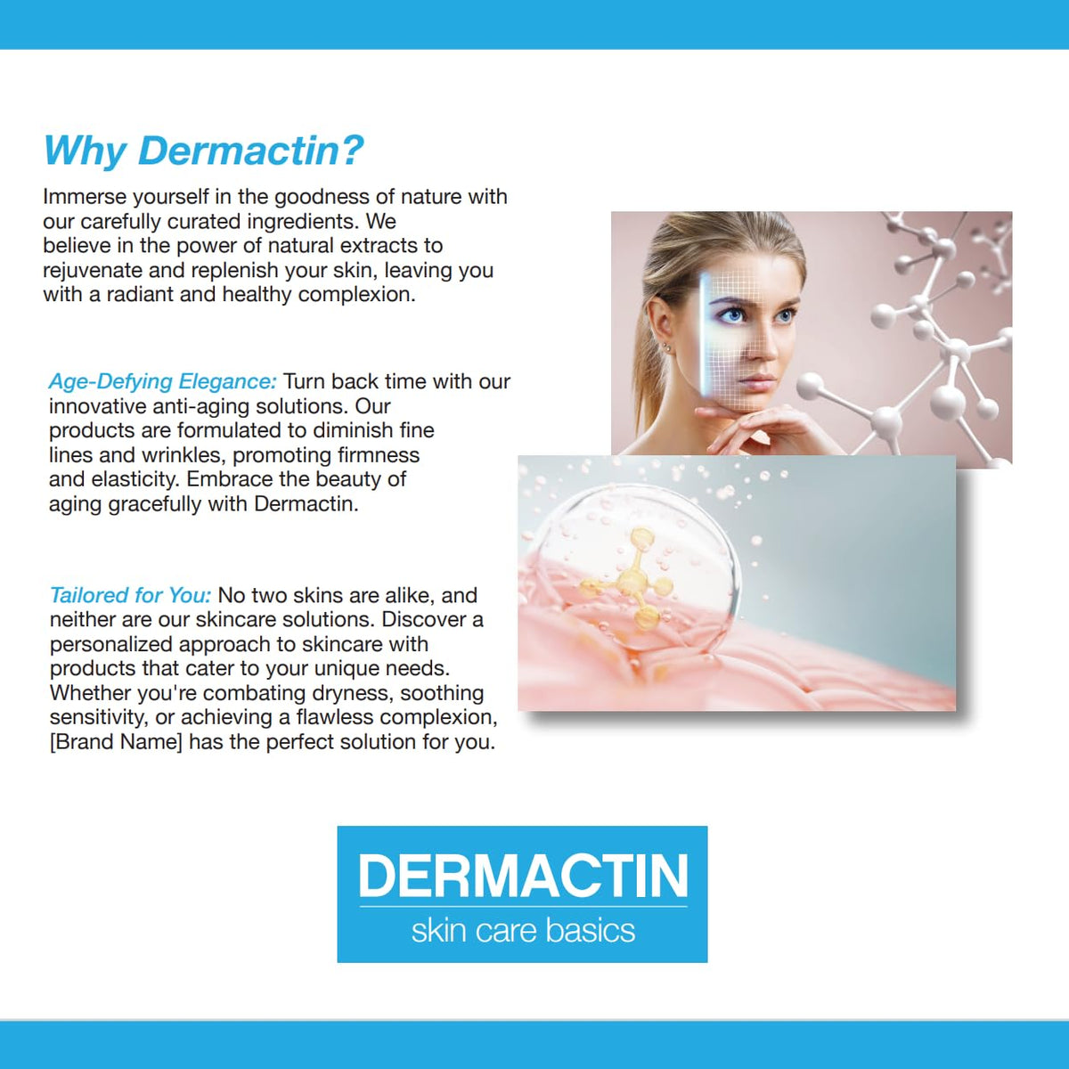 Dermactin Anti-Aging Fine Lines Wrinkle Cream 50g texture on skin