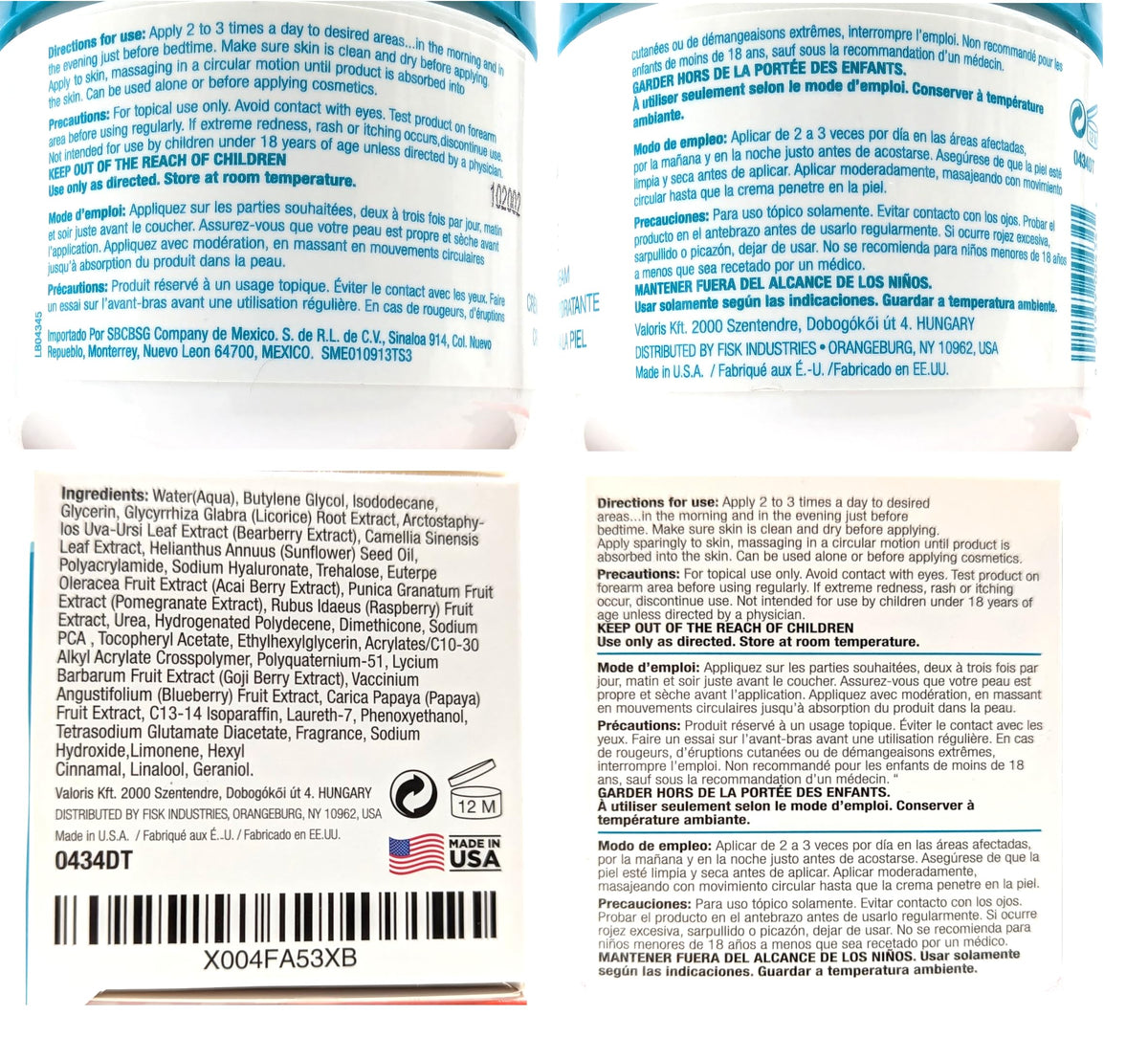 Dermactin Crepe Be Gone Body Souffle application on skin