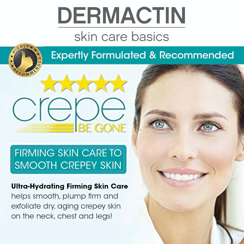 Dermactin Crepe Be Gone Body Souffle with natural background