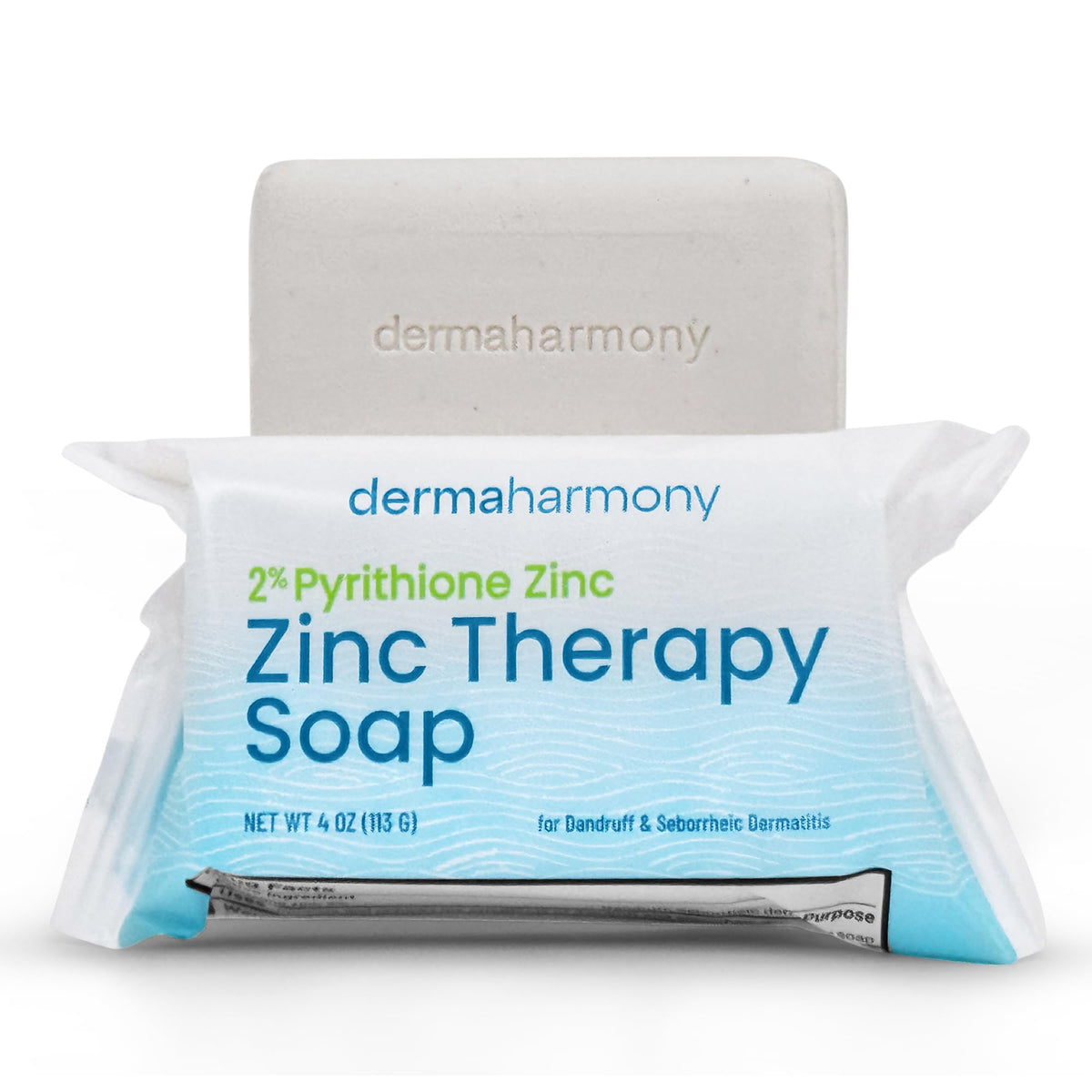 Dermaharmony soap bars stacked together