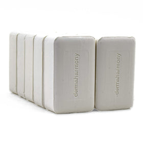 Dermaharmony soap packaging, side view
