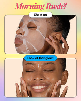 DERMAL 12 Combo Pack showing individual mask sheets
