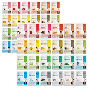 DERMAL 48 Korean Essence Sheet Mask Variety Pack front view
