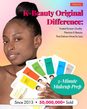 DERMAL Collagen Essence Face Mask in a skincare routine