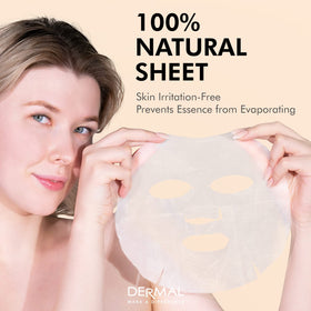 DERMAL essence sheet mask packaging