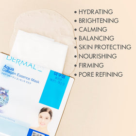 DERMAL sheet mask with Collagen and Red Ginseng