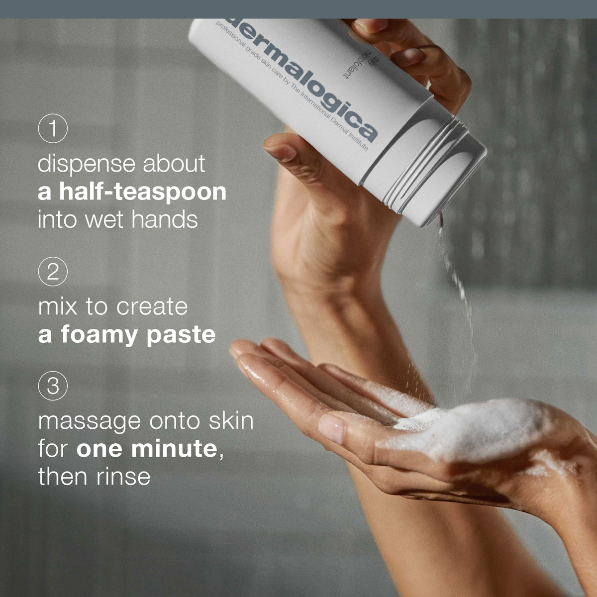 Dermalogica Daily Microfoliant in bathroom setting
