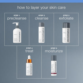 Dermalogica Precleanse Oil Cleanser with skincare routine