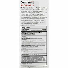Dermarest Psoriasis Conditioner being applied to hair