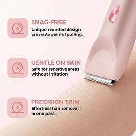Dermave Bikini Shaver USB-C charging port