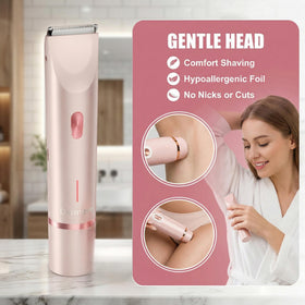 Dermave Bikini Shaver waterproof feature demonstration
