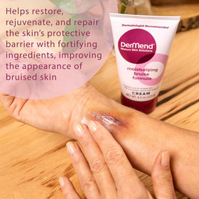 Dermend Arnica Bruise Cream packaging with ingredients