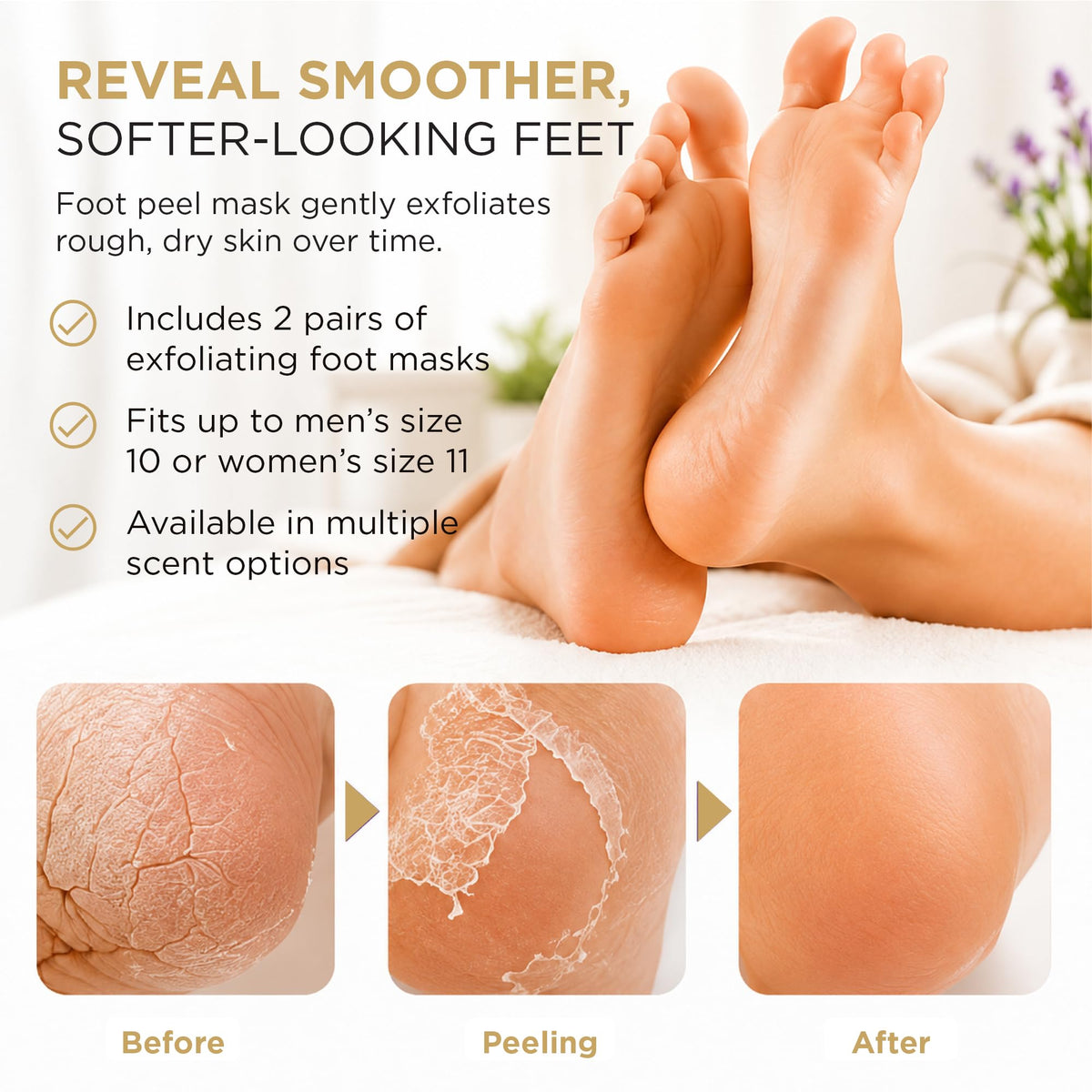 DERMORA Foot Peel Mask Coconut ingredients list