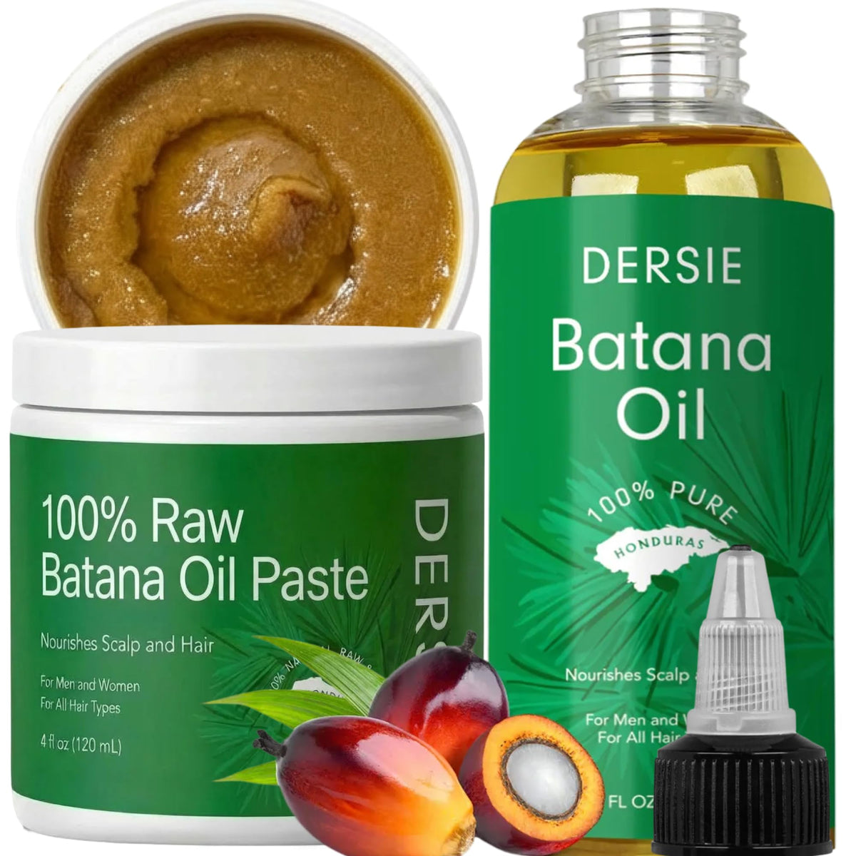 Dersie Batana Oil Ritual Set packaging front view