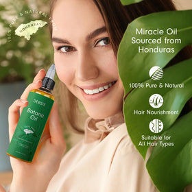 Dersie Batana Oil Ritual Set with hair care accessories