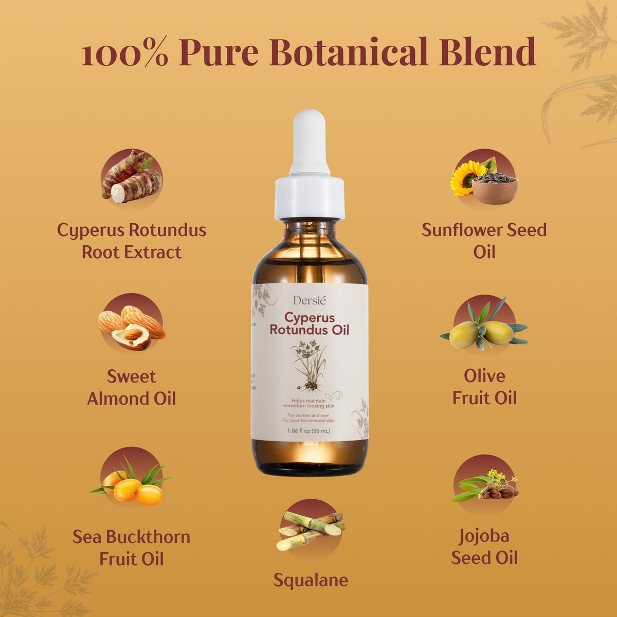 Dersie Cyperus Rotundus Oil lifestyle scene