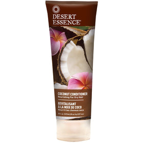 Desert Essence Coconut Shampoo and Conditioner bundle packaging