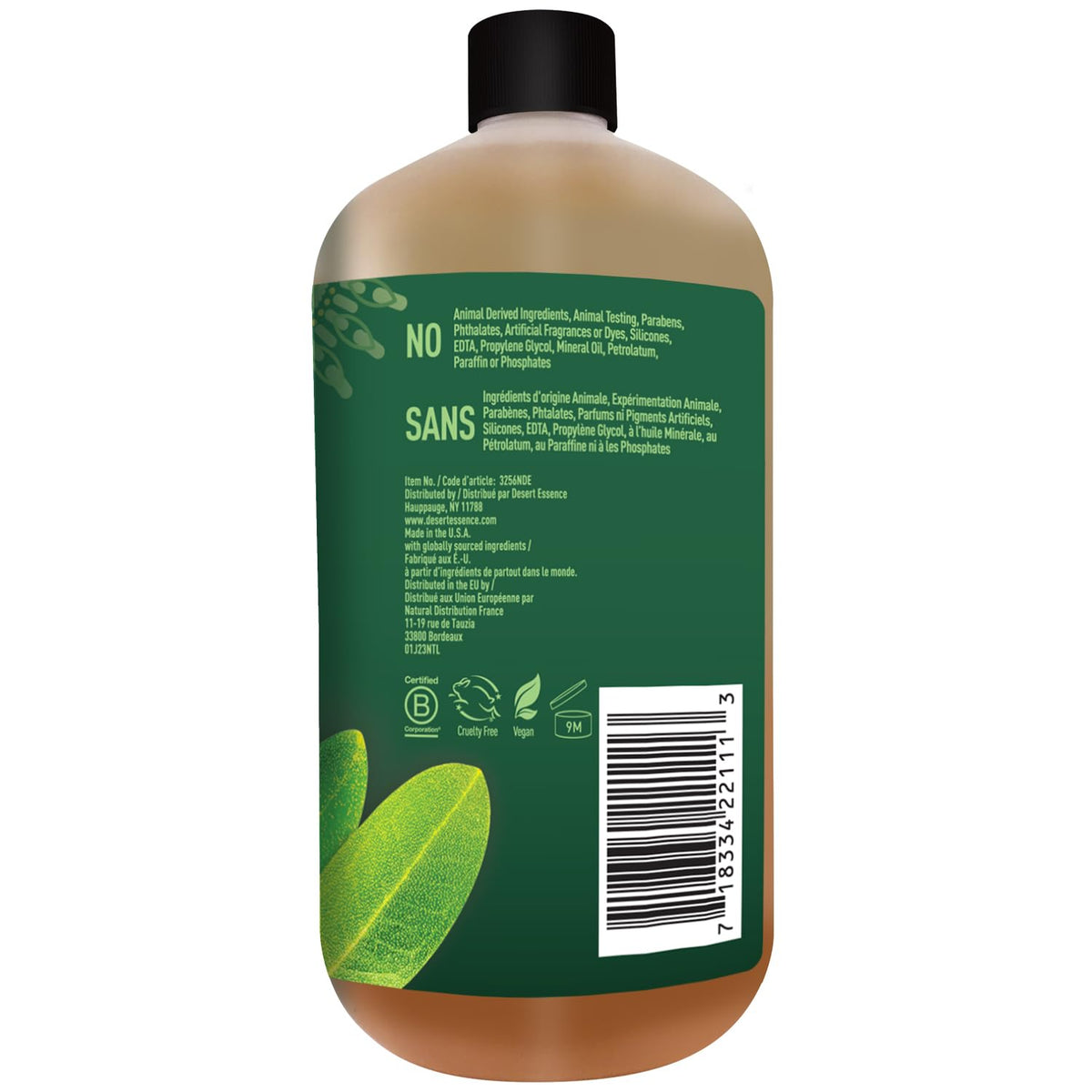 Desert Essence face wash for daily skincare routine