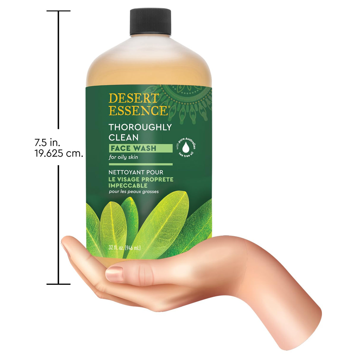 Desert Essence face wash with lavender and chamomile