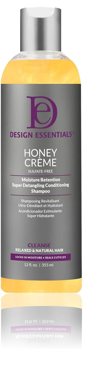 Design Essentials Honey Creme Cleansing Shampoo 12oz front view