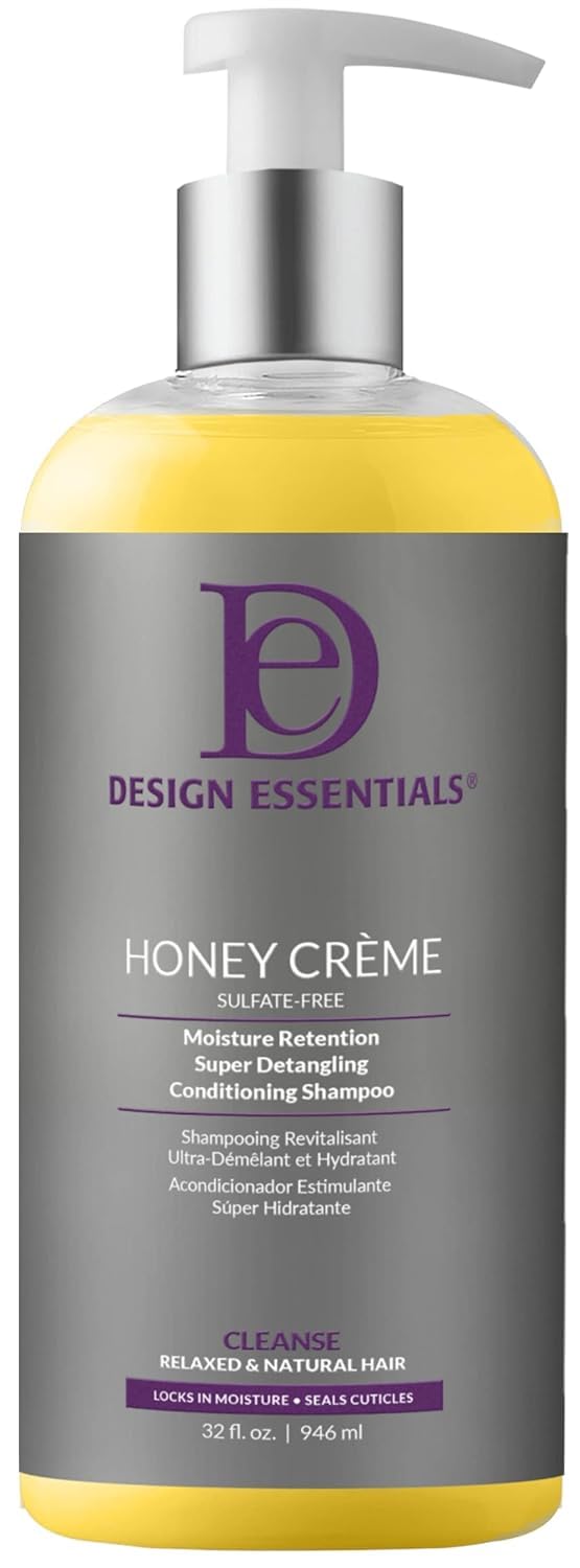 Design Essentials Honey Creme Moisture Retention Shampoo 32 Fl Oz front view