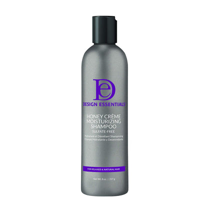 Design Essentials Honey Creme Moisture Retention Shampoo front view 8 Fl Oz