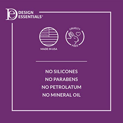 Design Essentials shampoo in a bathroom setting