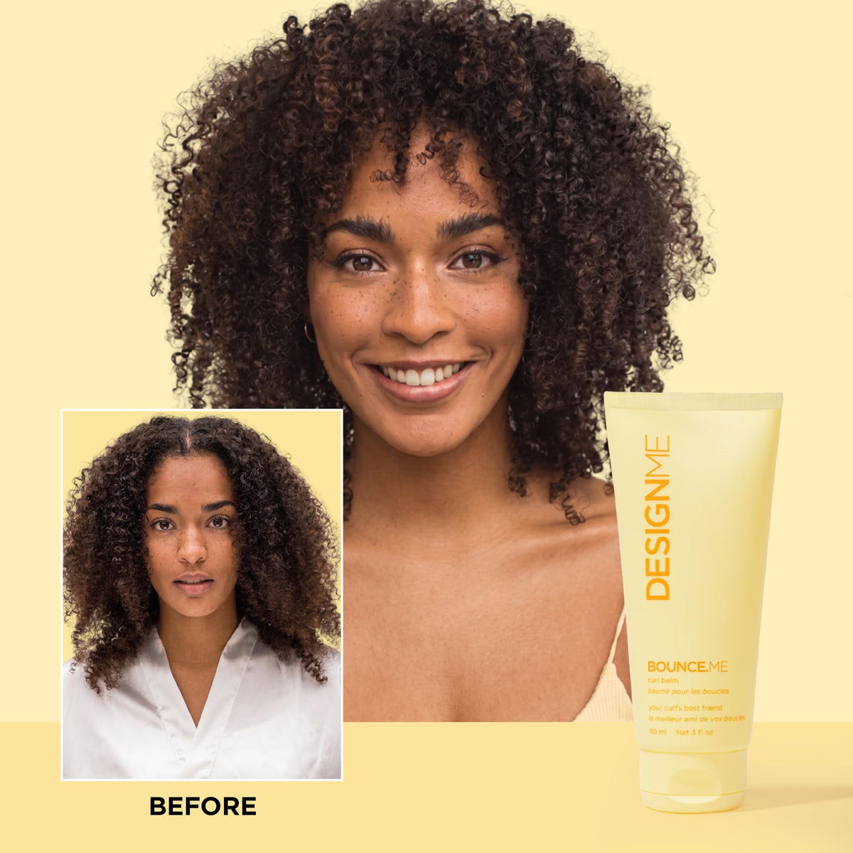 Design.Me BOUNCE.ME Curl Balm texture close-up