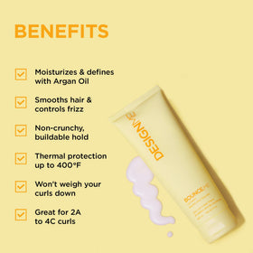 Design.Me BOUNCE.ME Curl Balm with argan oil ingredients