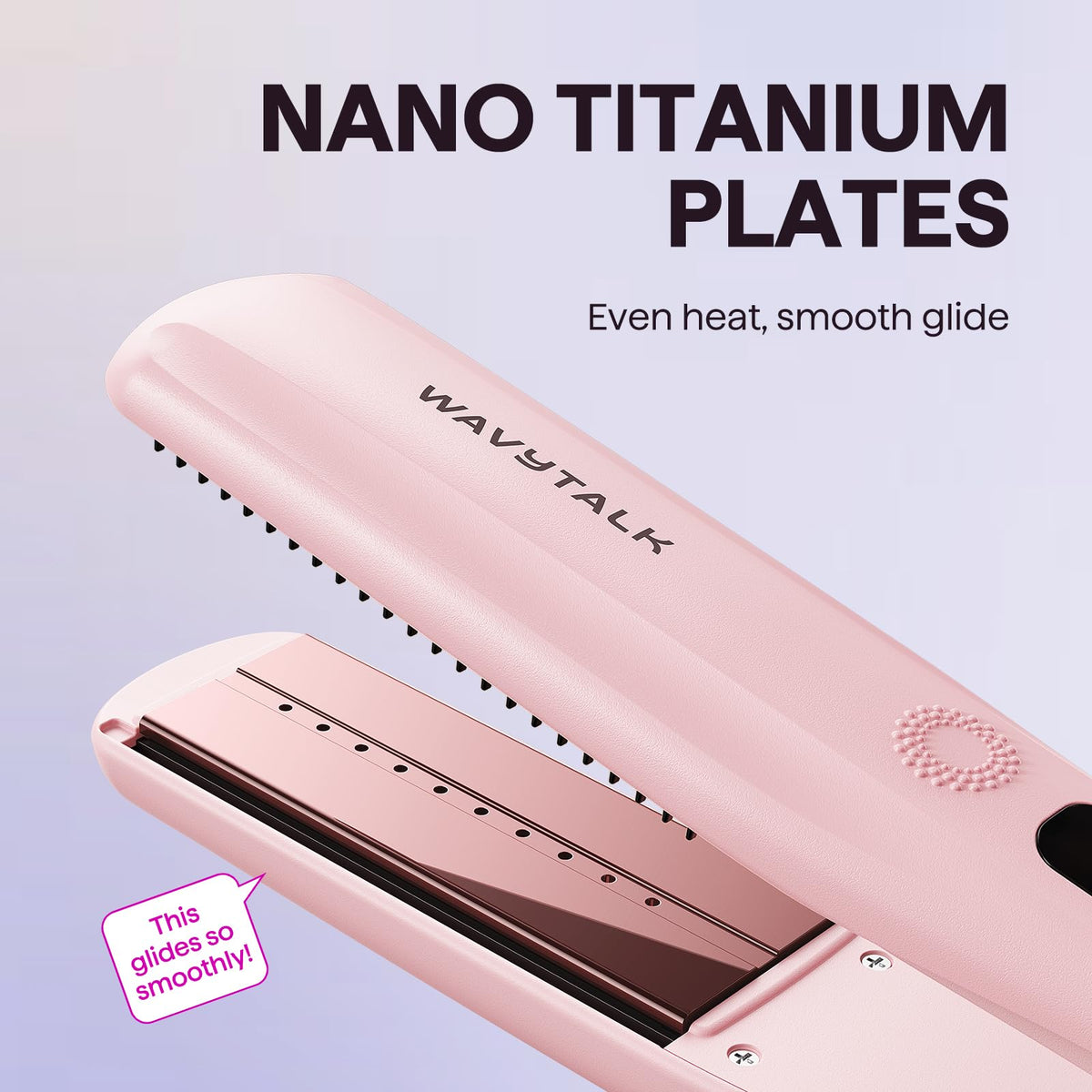 detachable comb of wavytalk Steam Hair Straightener