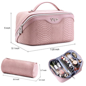 Detachable zipper storage bags from BOYATU makeup set