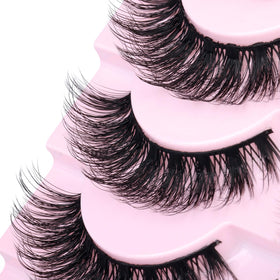 Detail of flexible band on zanlufly False Lashes