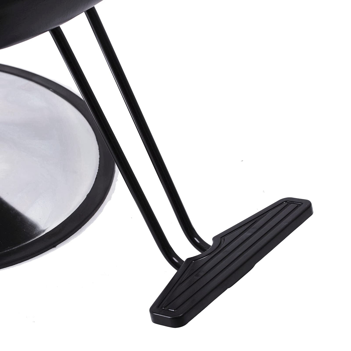 Detail of the hydraulic base of Beauty Style Barber Chair