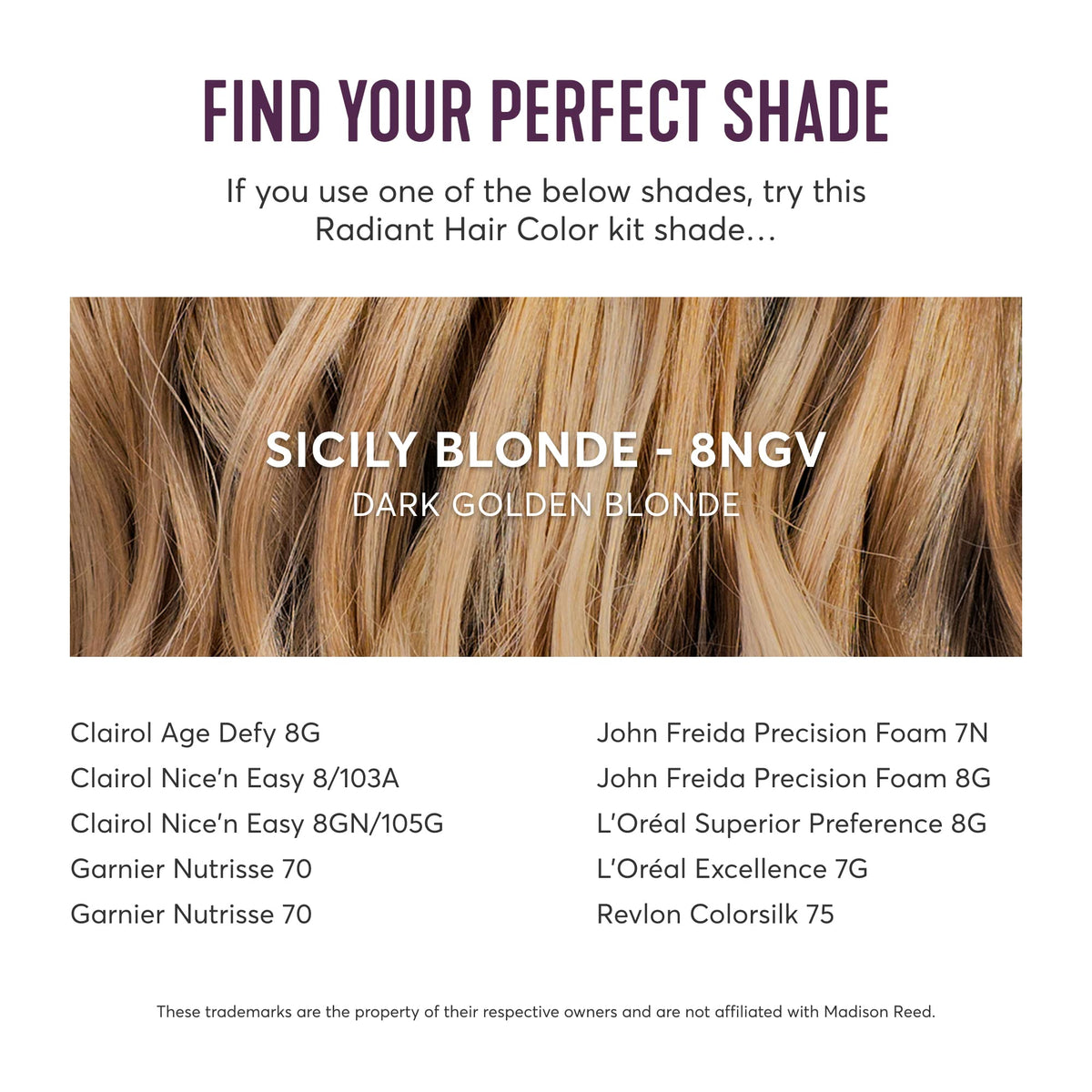 Detailed instruction booklet included with Madison Reed kit