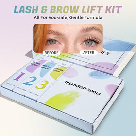 Detailed instruction manual for lash lift kit