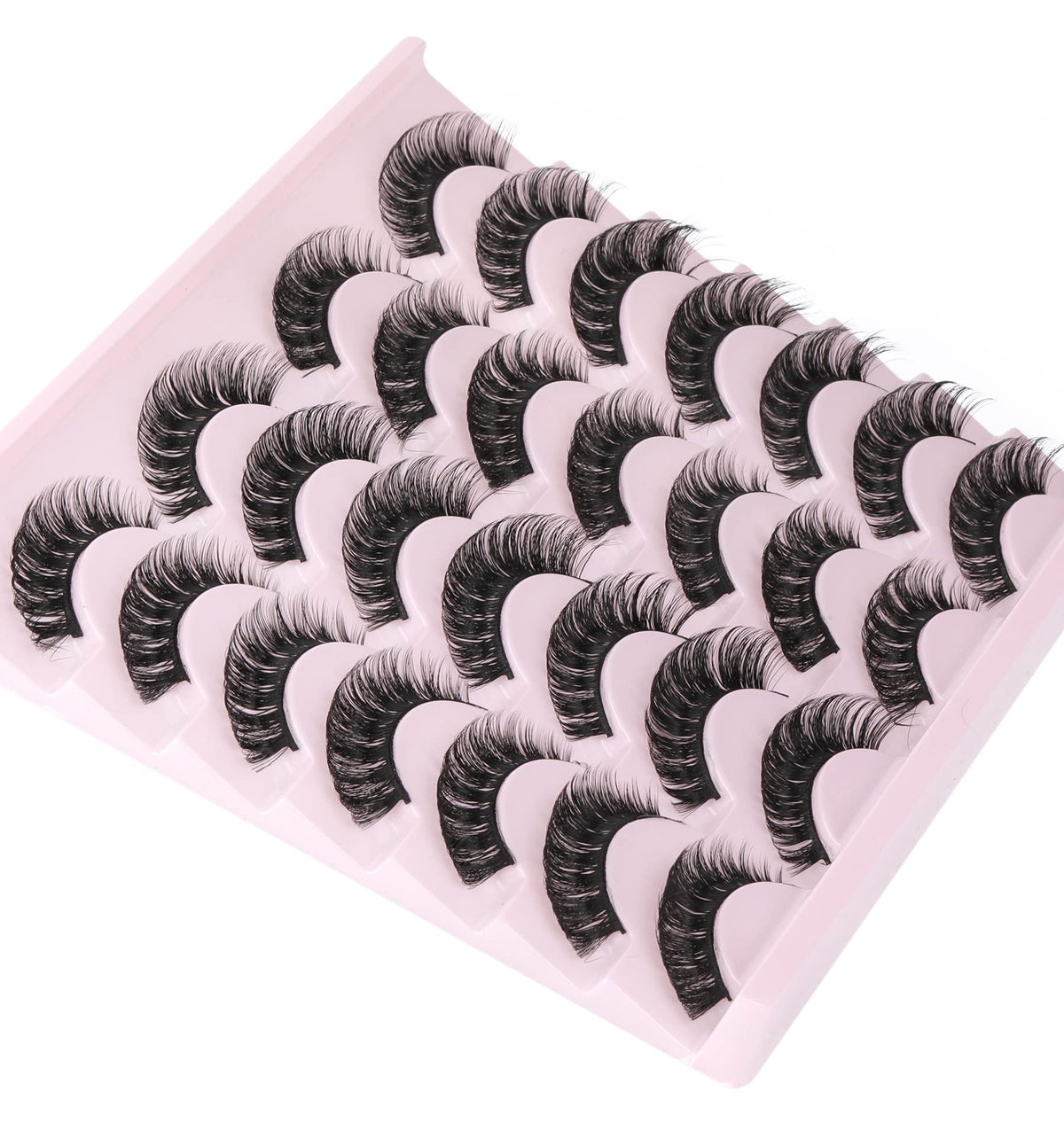 Detailed view of zanlufly False Eyelashes cotton band