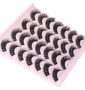 Detailed view of zanlufly False Eyelashes cotton band