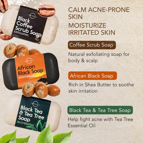 Detoxifying Charcoal Soap bar from O NATURALS