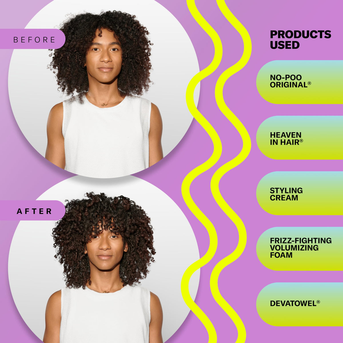 DevaCurl Styling Cream 5.1 fl oz with texture close-up
