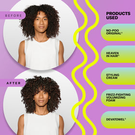 DevaCurl Styling Cream 5.1 fl oz with texture close-up