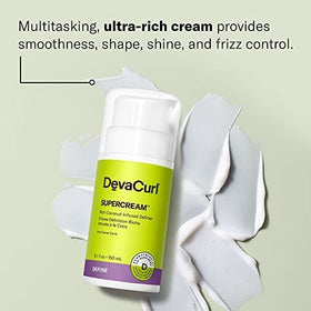 DevaCurl SuperCream Ultra-Rich Moisturizing Definer 3 fl oz back view