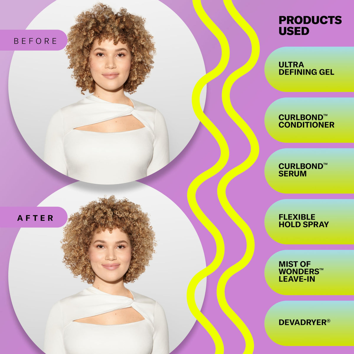 DevaCurl Ultra Defining Gel 12 fl oz Bright Breeze side view