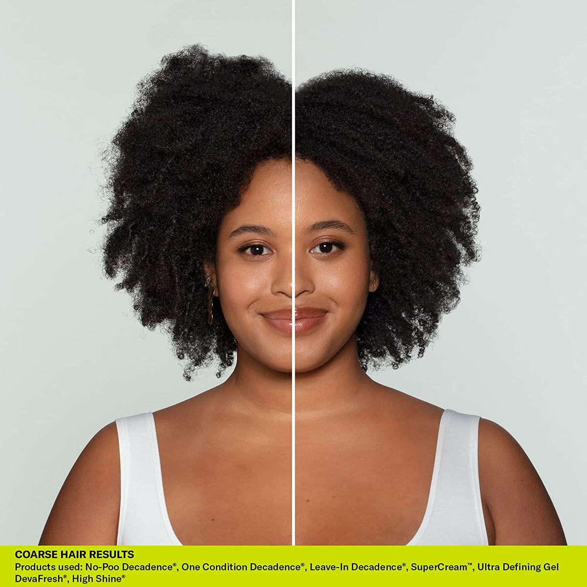 DevaCurl Ultra Defining Gel in use on styled curls
