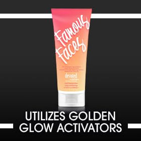 Devoted Creations Famous Faces Facial Tanning Lotion 3.4 Fl. Oz. lifestyle scene