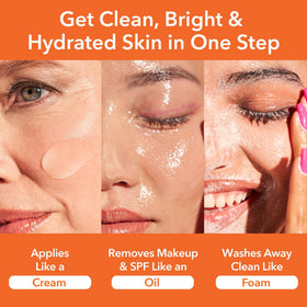 Dewy Deep Cream texture on a hand