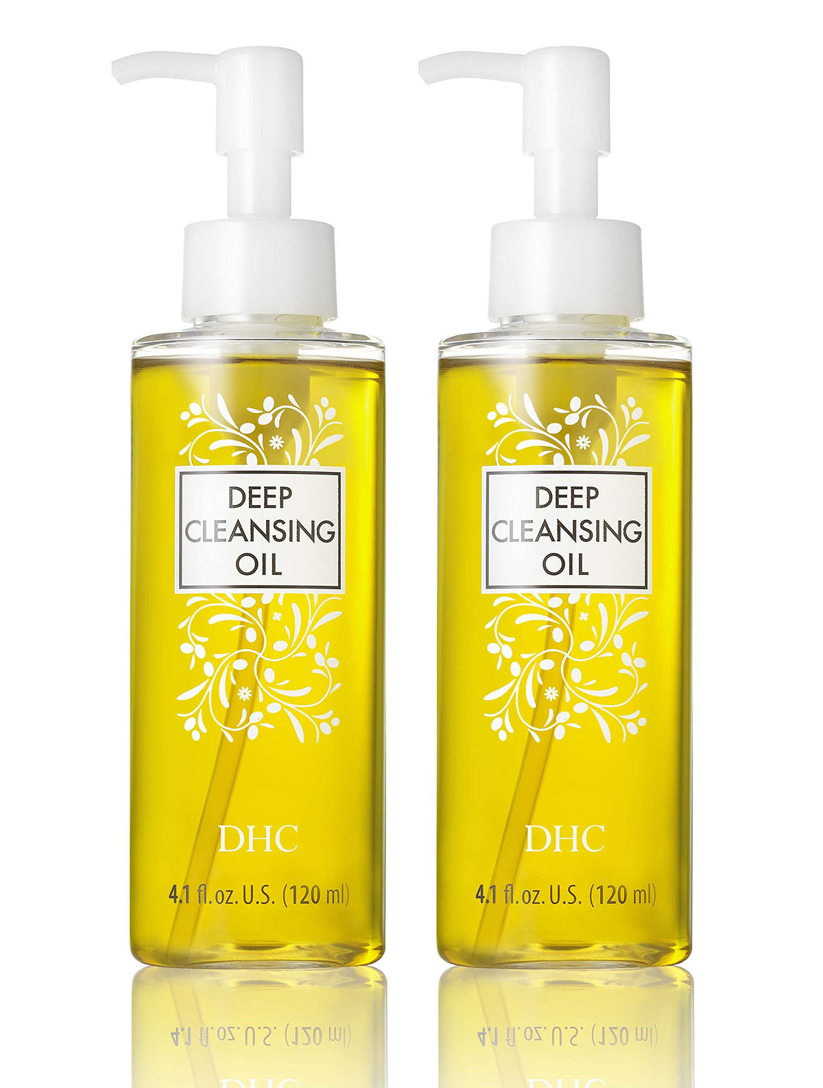 DHC Deep Cleansing Oil 2 pack front view with packaging